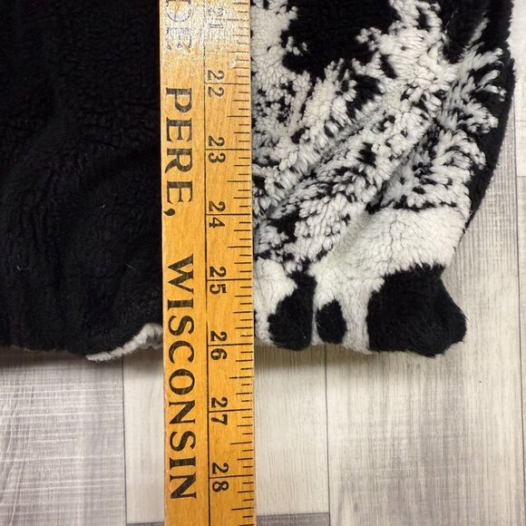 ✅Womens VTG Denali Sherpa Fleece Reversible Jacket Full Zip Polar Bear/Pine tree - Picture 7 of 12